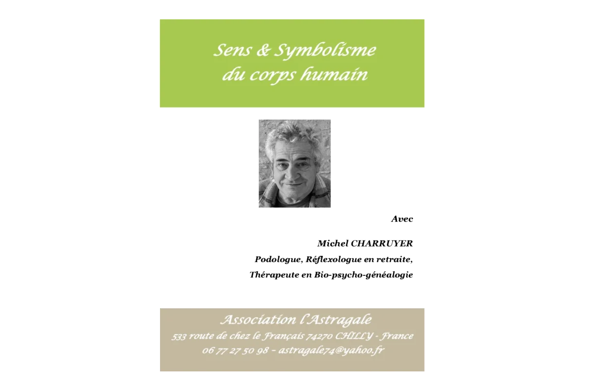 Sens & Symbolisme du corps humain 2026